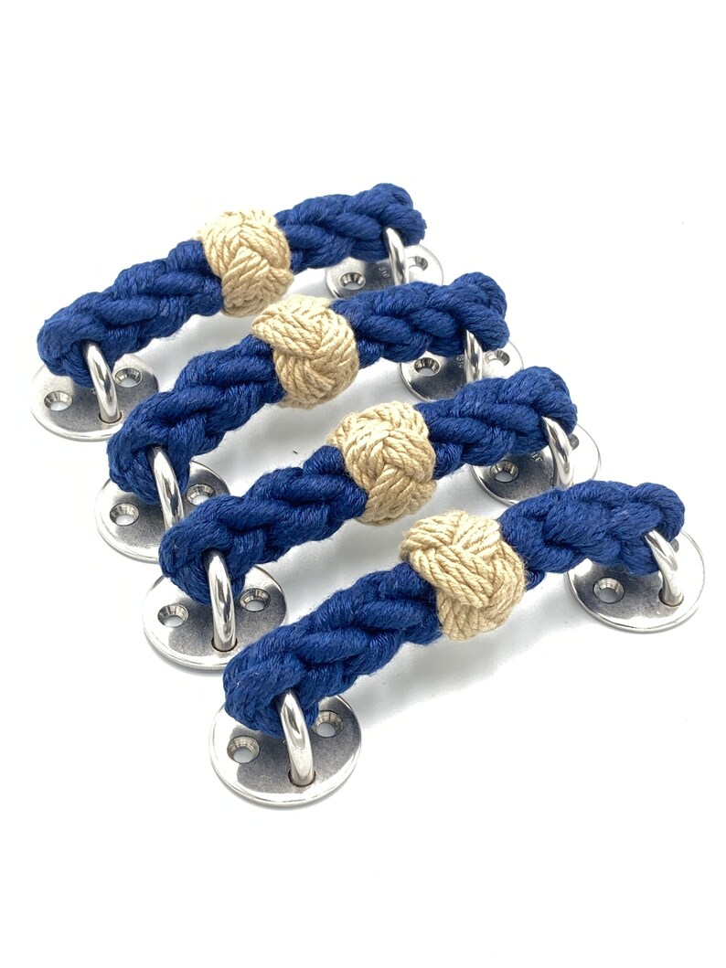 ROPE DRAWER PULL 6 Handle Pull Beach Nautical Decor Etsy