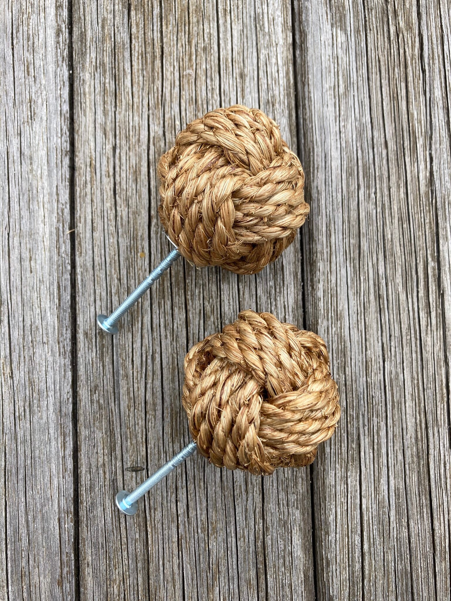 ROPE DRAWER KNOBS handmade for drawers doors and cupboards Etsy