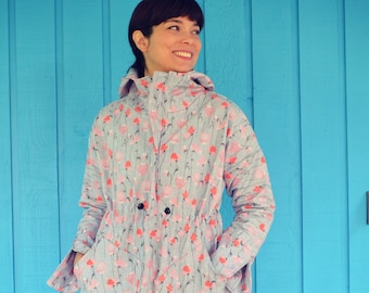 Maxwell Raincoat and Jacket PDF sewing pattern and sewing tutorial for women