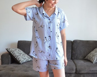 The Rayen Pajama PDF sewing pattern and tutorial for women