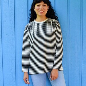The Lucrecia Knit Top PDF sewing pattern