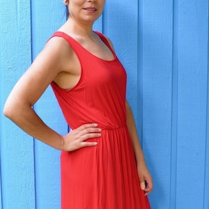 Jesse Dress PDF sewing pattern and printable sewing tutorial to download digital print at home