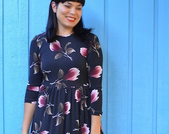 Roberta Knit Dress PDF sewing pattern