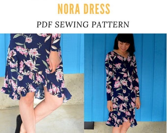 Nora Dress PDF sewing pattern