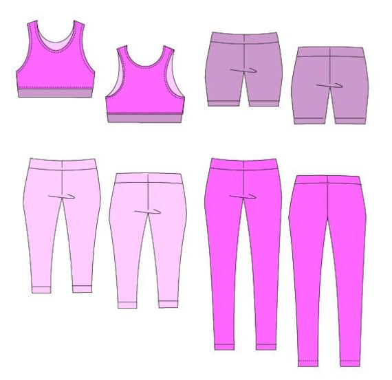 Eugenia Sportswear PDF Sewing Pattern and Sewing Tutorial