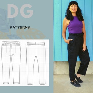 The Zena Pants PDF sewing pattern