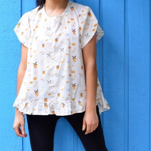 Marion Top PDF sewing pattern and tutorial