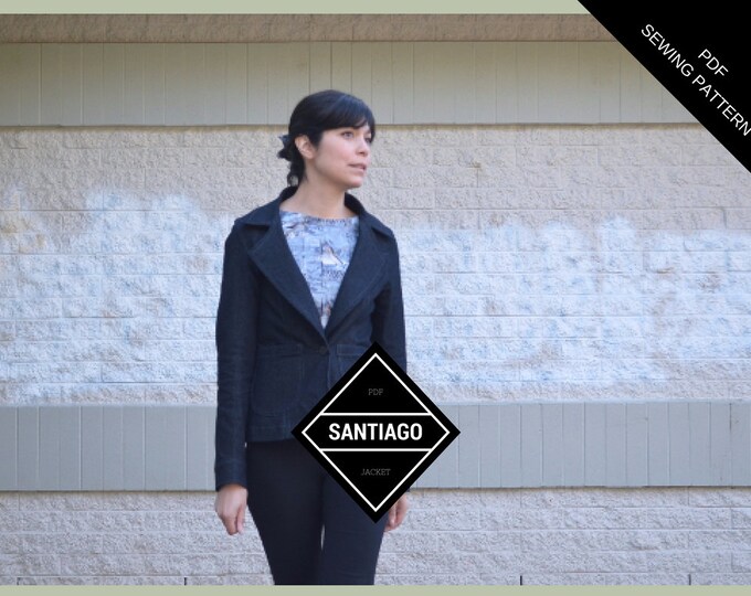 Bellingham PDF Sewing Pattern and Printable Sewing Tutorial Etsy Canada