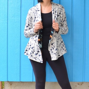 Palermo Jacket for WOMEN PDF Sewing Pattern and Sewing Tutorial - Etsy