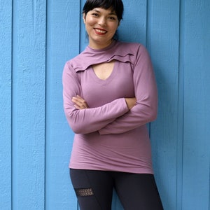 Inti Knit top For WOMEN PDF sewing pattern and sewing tutorial