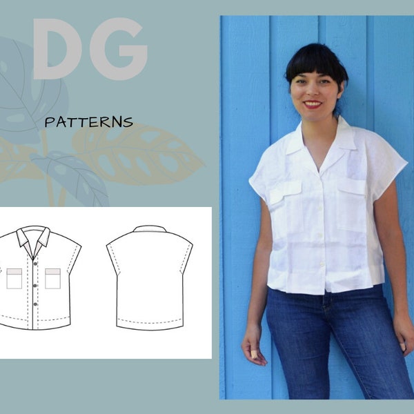 Rosario Shirt PDF sewing pattern