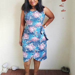 Waskar Dress For WOMEN PDF sewing pattern and sewing tutorial