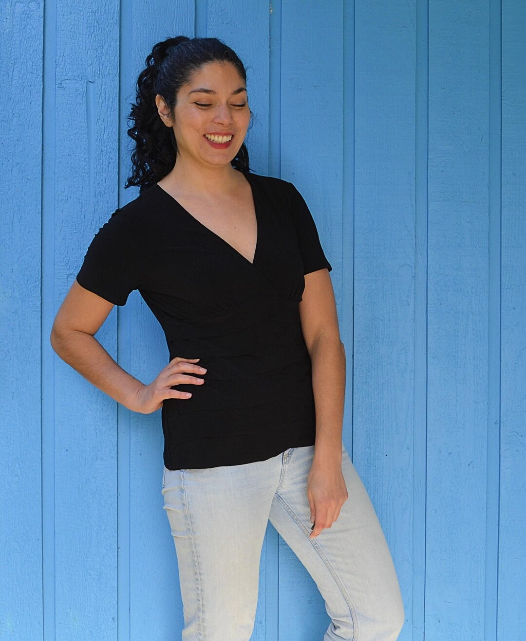 Jena Top PDF Sewing Pattern and Printable Sewing Tutorial for Women ...