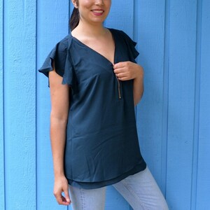 Josefina Top PDF Sewing Pattern and Printable Sewing Tutorial for Women ...