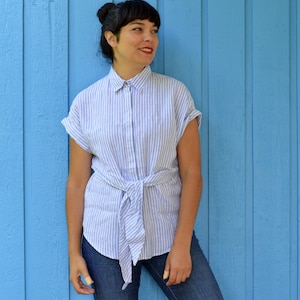 The Victoria Shirt PDF sewing pattern