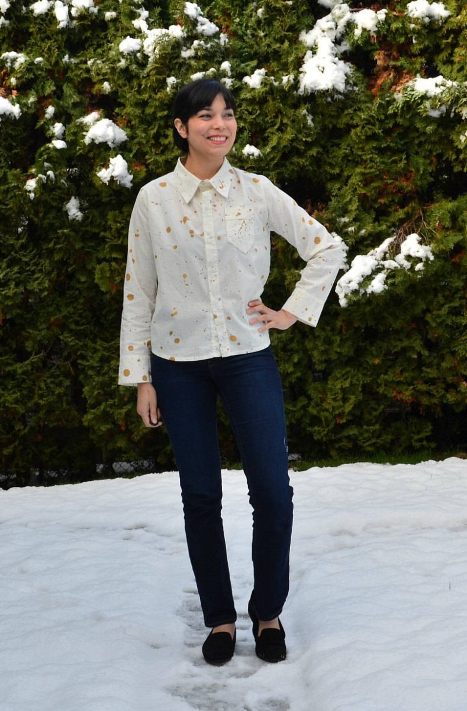 Leah Shirt Ecru