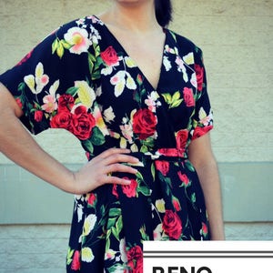 The Reno Dress PDF sewing pattern and step by step sewing tutorial for women image 5