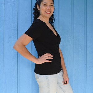 Jena Top PDF Sewing Pattern and Printable Sewing Tutorial for Women ...