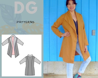 The Alicia Jacket PDF sewing pattern