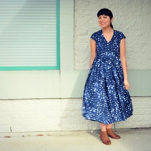 Jennifer Dress PDF sewing pattern and sewing tutorial