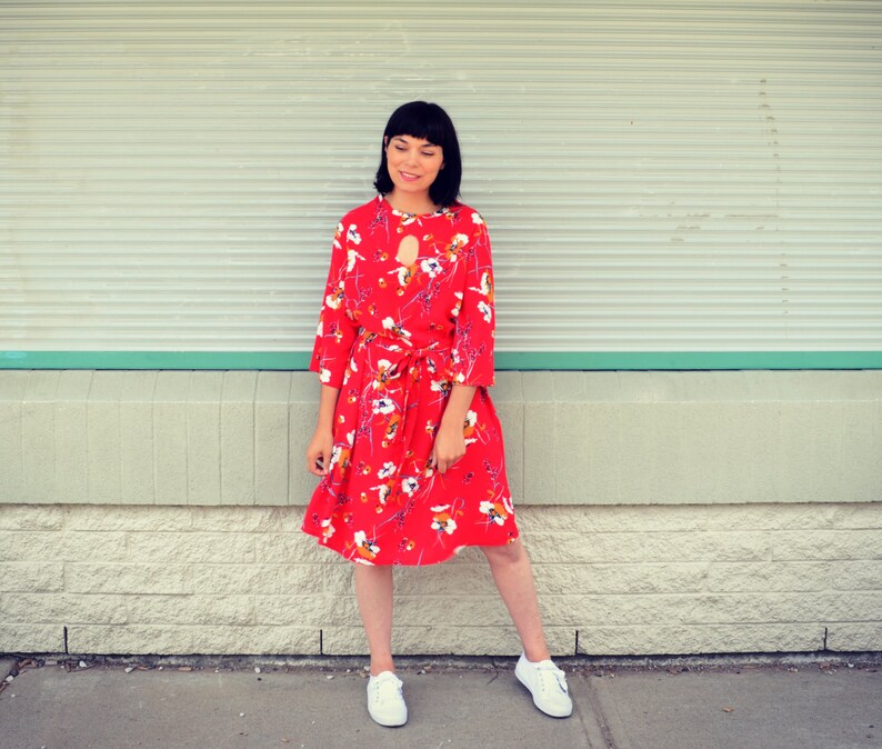 Pascal Sewing Pattern Pascal Top and Dress PDF Sewing Pattern - Etsy Canada