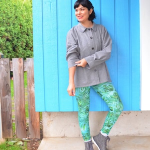 Ruby Overshirt PDF sewing pattern and Sewing tutorial
