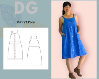 Autumn Dress PDF sewing pattern