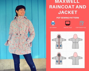 patterned raincoats