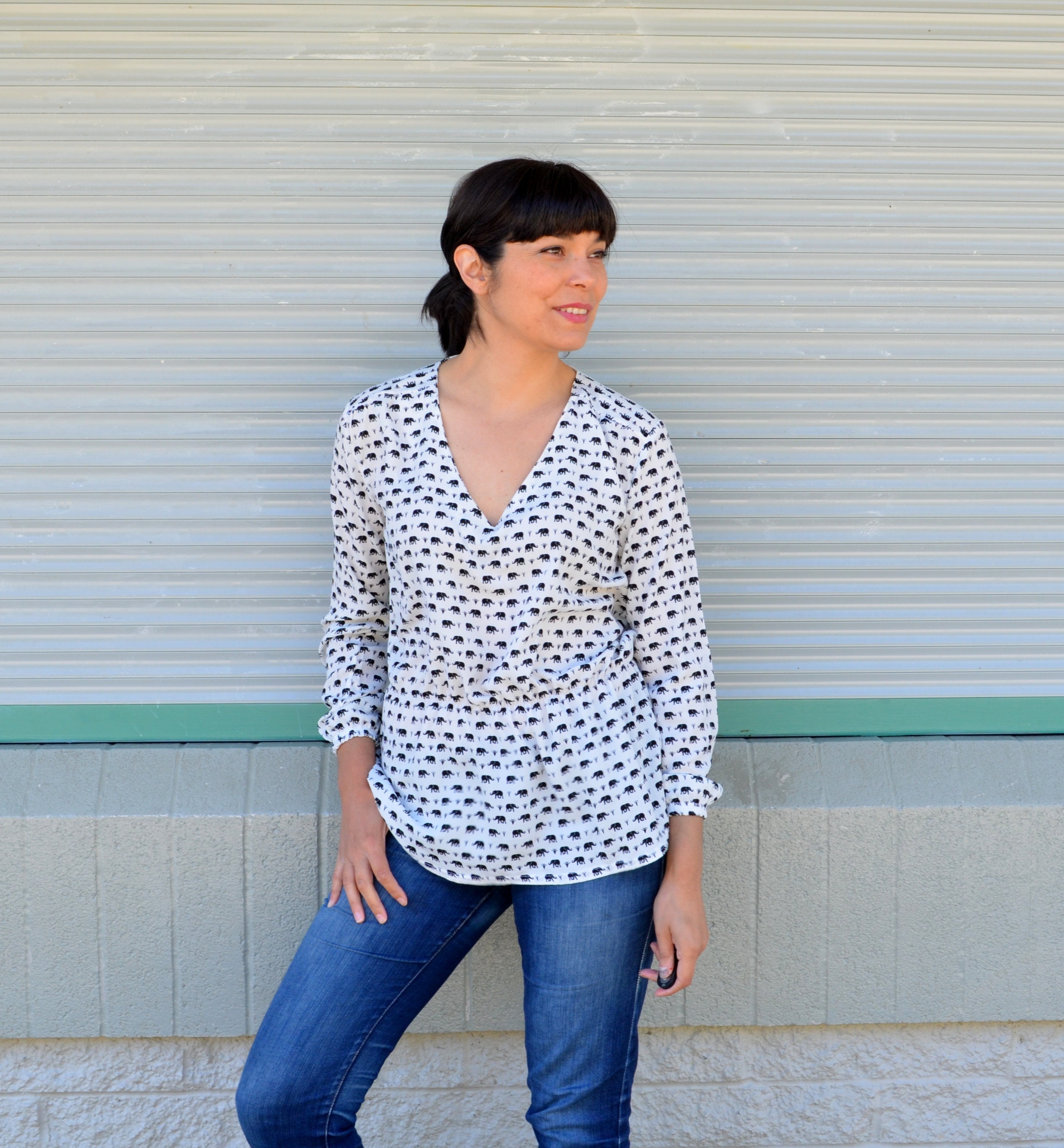 Chris TOP PDF sewing pattern and sewing tutorial
