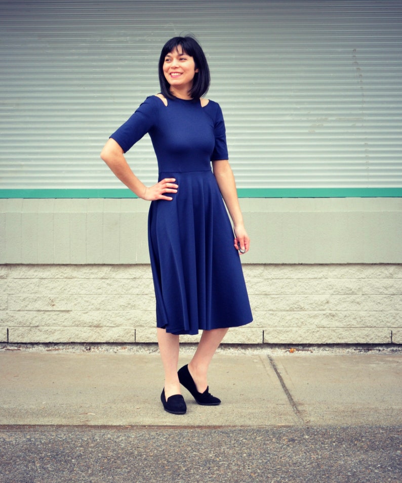 The Wendy Dress PDF sewing pattern and Step by step sewing tutorial for women, sizes 4 to 22 image 7