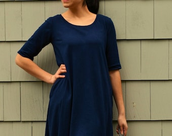 Swing Top, Tunic and Dress, plus leggings  PDF Printable sewing pattern and tutorial