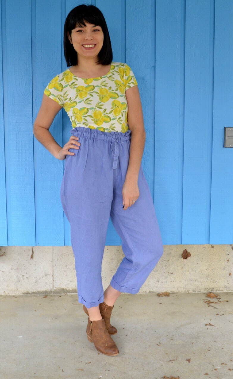 The Leanne Pants PDF Sewing Pattern - Etsy Canada