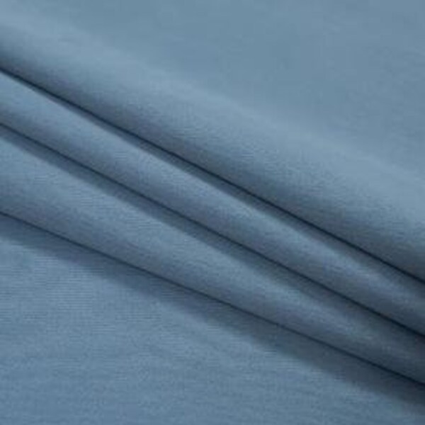 Organic Tencel Twill in Blue stone fabric