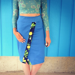 Sonya Skirt and Crop top PDF sewing pattern