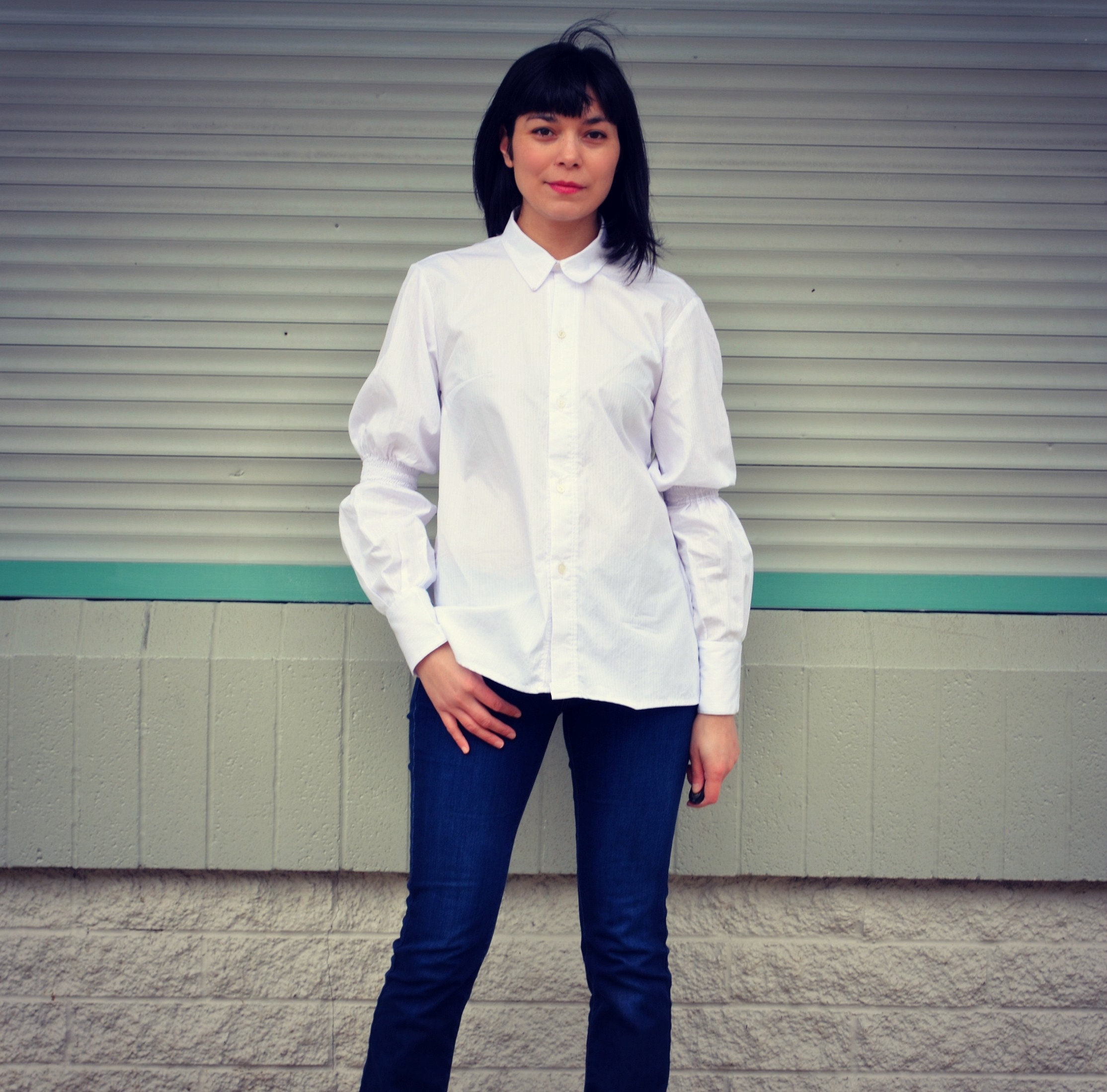 The Margareth Shirt PDF Printable Sewing Pattern and Step by Step