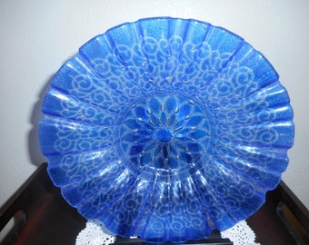 Sydenstricker Fused Art Glass Bowl