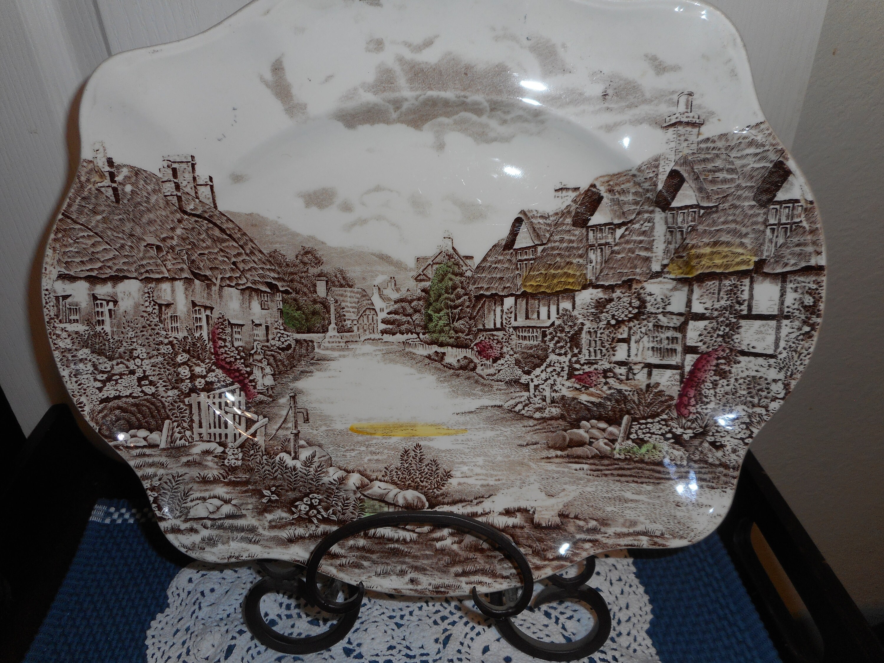 Johnson bros Olde English Countryside ！ Johnson Brothers Olde English Countryside Platter - Etsy