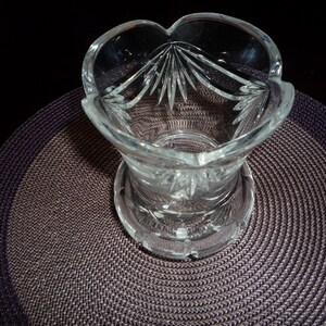 Heavy Crystal Bud Vase image 3