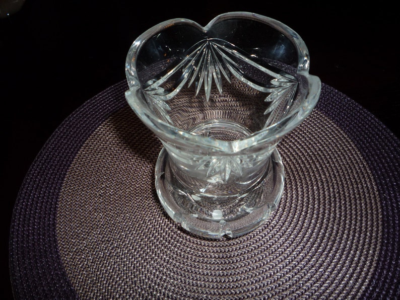 Heavy Crystal Bud Vase image 3