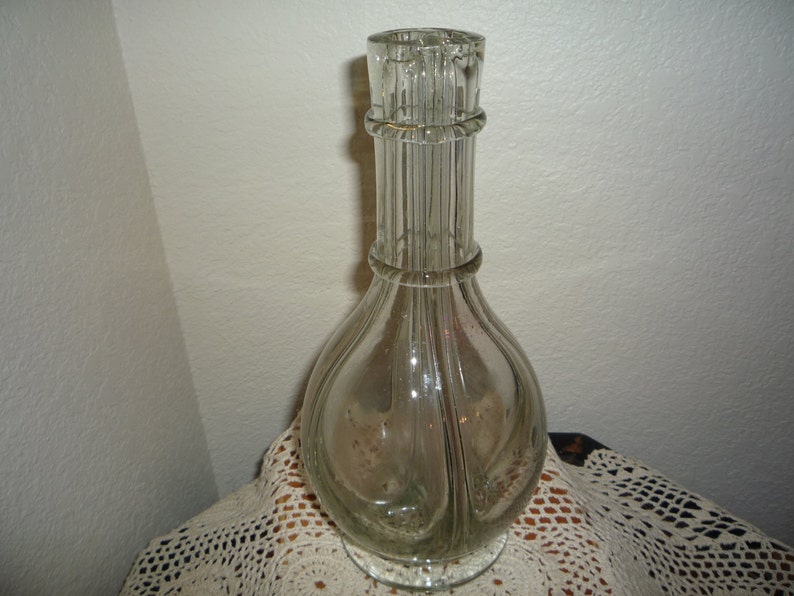 Unique Glass Stem Vase image 1