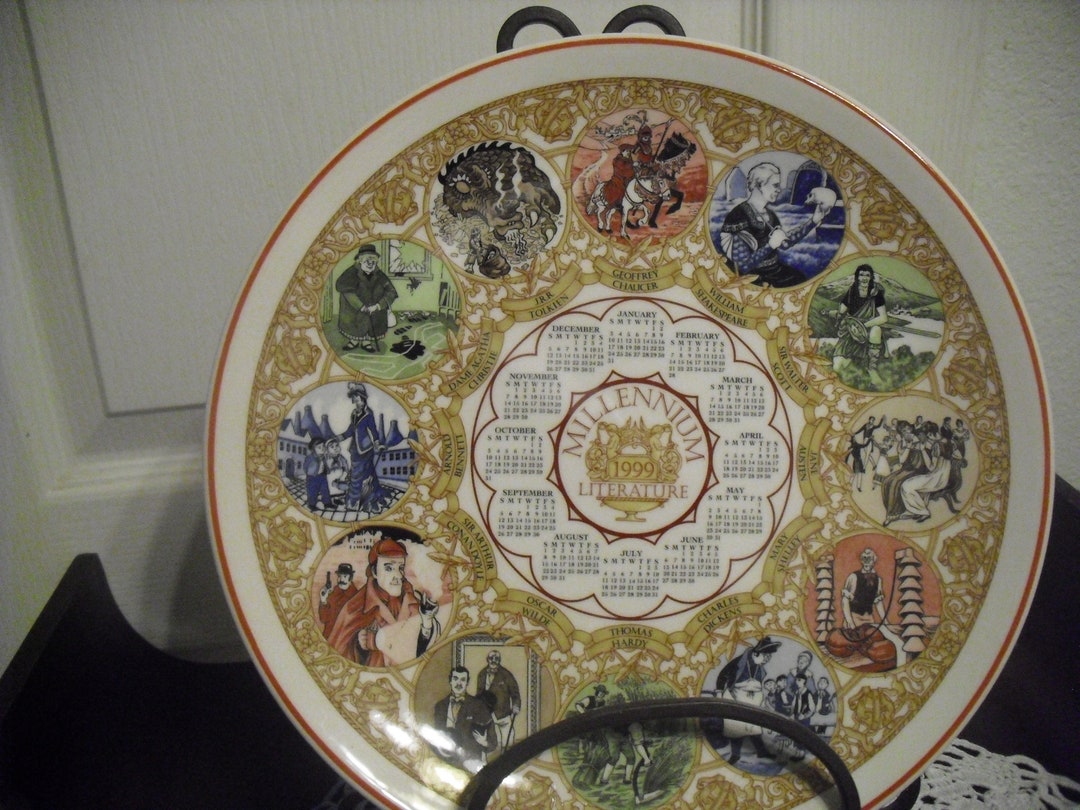 Wedgewood Millennium Calendar Plate Etsy