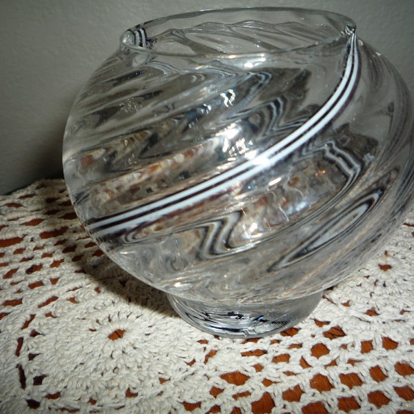 Caithness Crystal Glass Vase