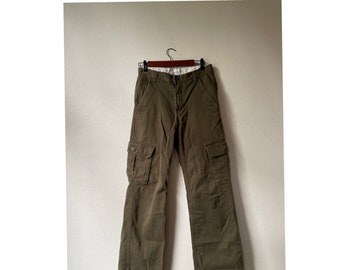 90s cargo pants with tassels