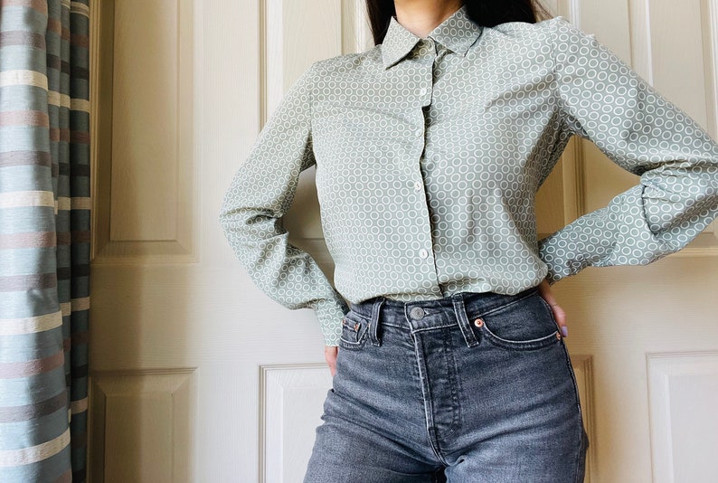 Sage Green Blouse image 1