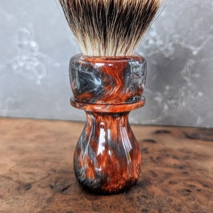 Handmade shaving brush for 26mm knot image 1