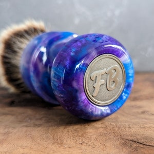 Handmade shaving brush for 26mm knot image 2