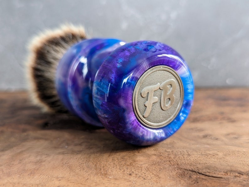 Handmade shaving brush for 26mm knot image 2