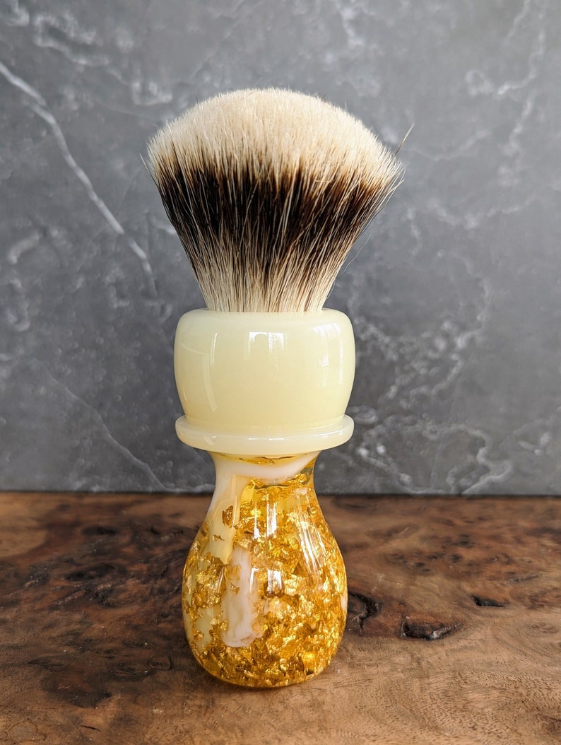 Handmade shaving brush for 26mm knot image 1