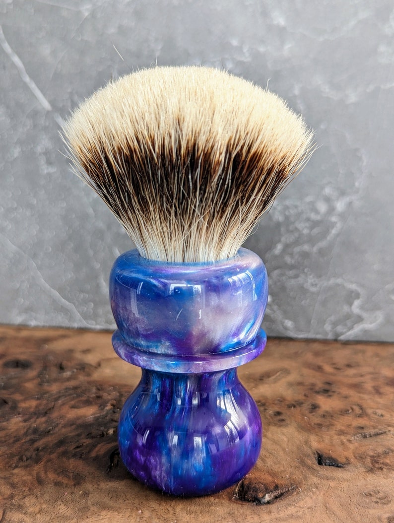 Handmade shaving brush for 26mm knot image 1