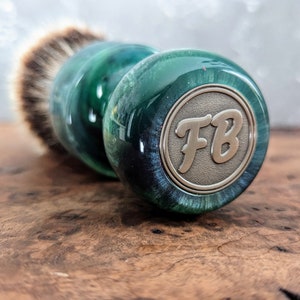 Handmade shaving brush for 26mm knot image 2